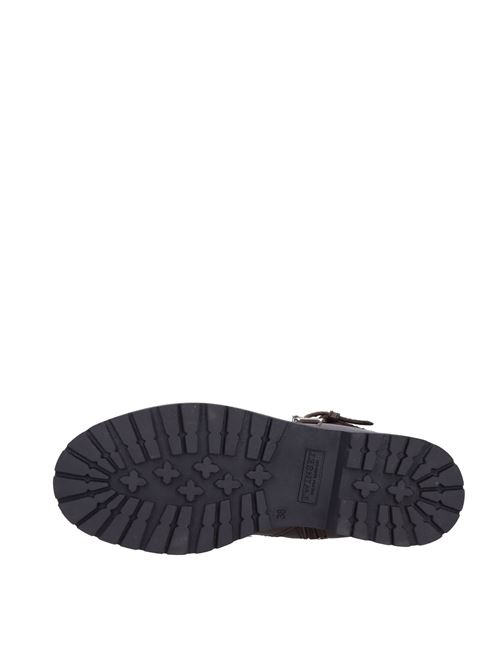 Stivaletti in pelle TWINSET | VB0003_TWINTESTA DI MORO